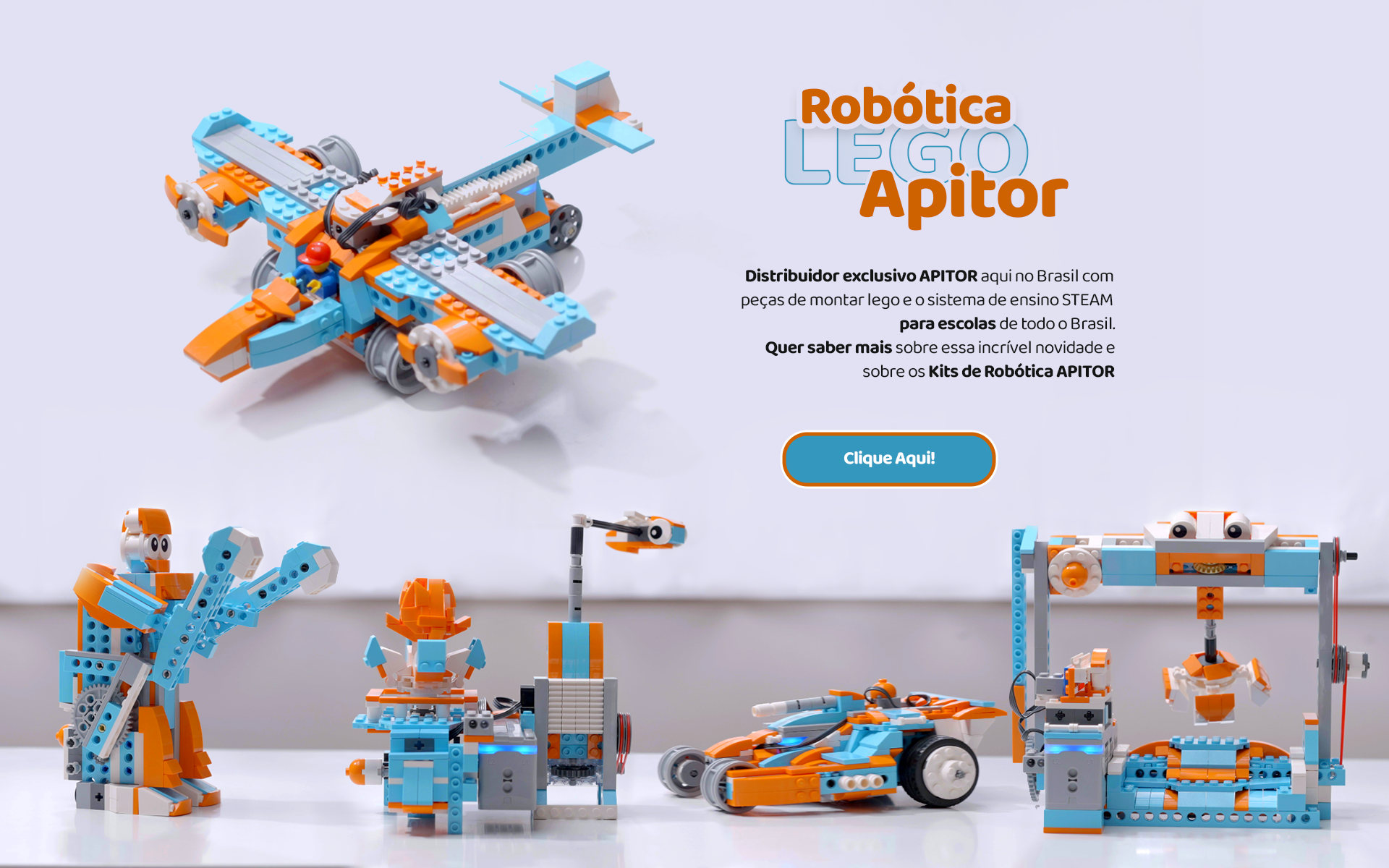 Banner Kit Robótica Lego Apitor