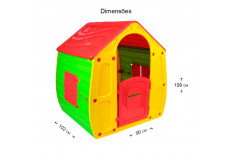 Casinha de Plástico Magical Starplast 2