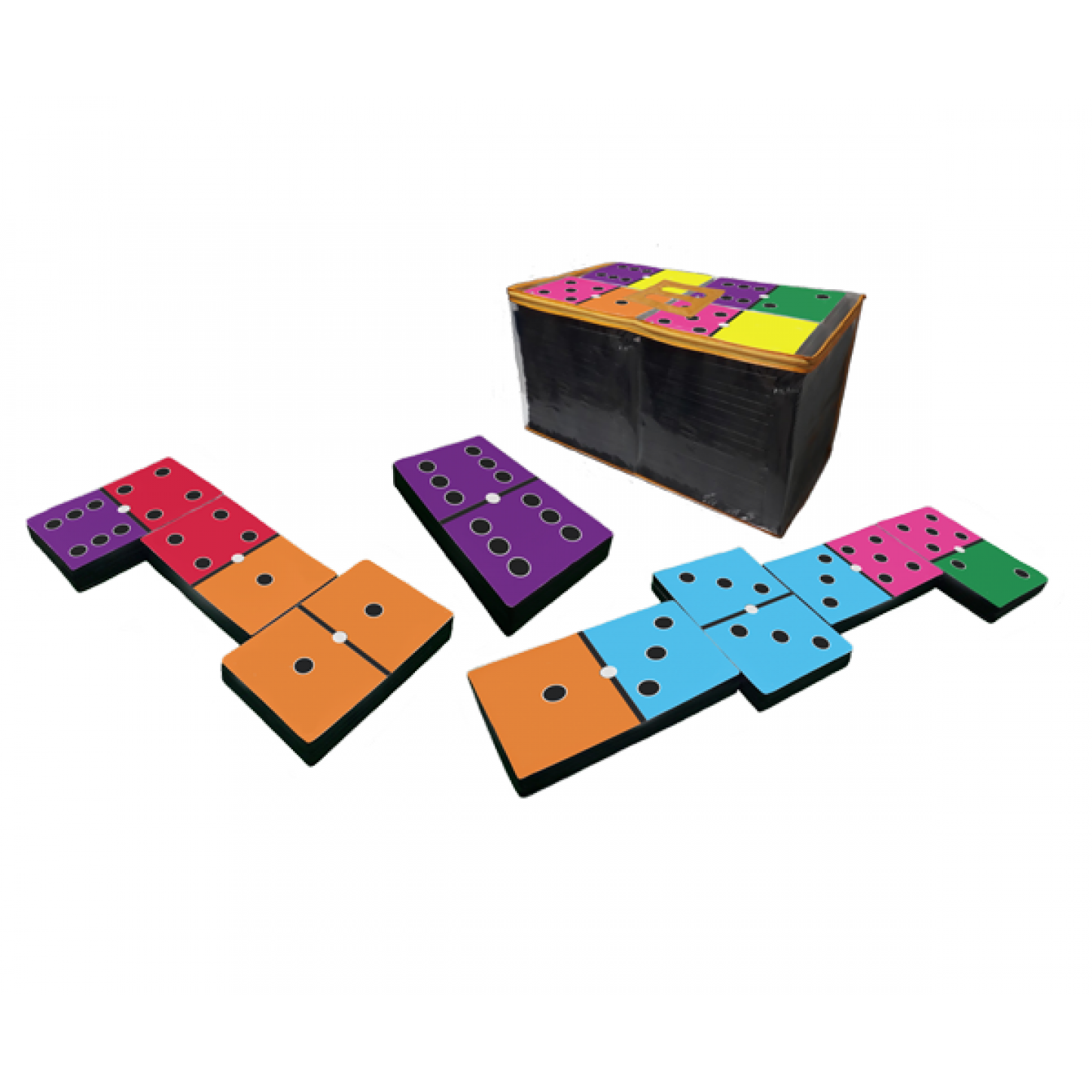 Jogo De Domino Colorido