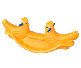 Gangorra de Plástico Galinha Dupla Nabre Brinquedos