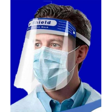 Máscara de Proteção Face Shield - Kit com 10 unidades