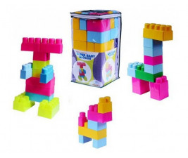 Sacola Criativa Baby Blocos com 25 peças