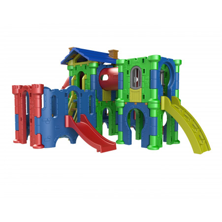 Playground Vila Medieval Freso Brinquedos