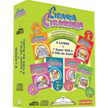 Coleção de Livros Ciranda Cirandinha