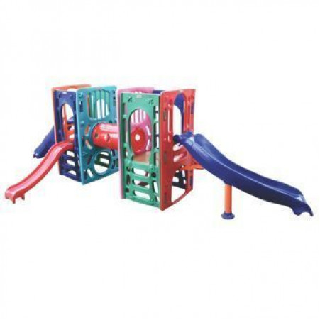 Playground de Plástico Double Kids Curved Ranni Play