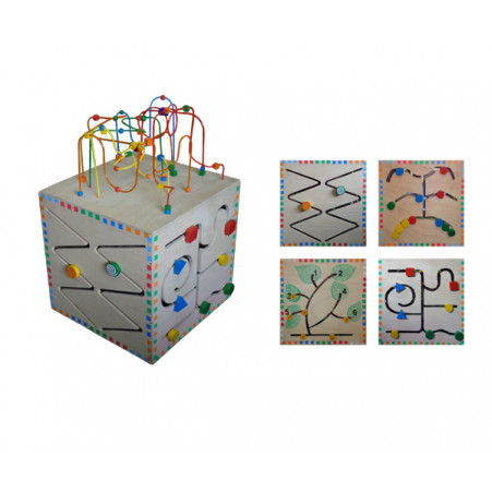 Centro de Atividades com 5 Circuitos Psicomotores Nabre Brinquedos