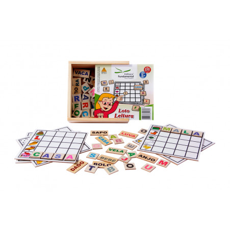 Loto Leitura com 156 peças