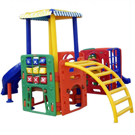 Playground de Plástico Double Home Mix Pass III Ranni Play