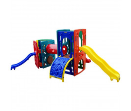 Playground de Plástico Double Mix Triangular Ranni Play