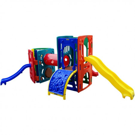 Playground de Plástico Double Mix Triangular Ranni Play